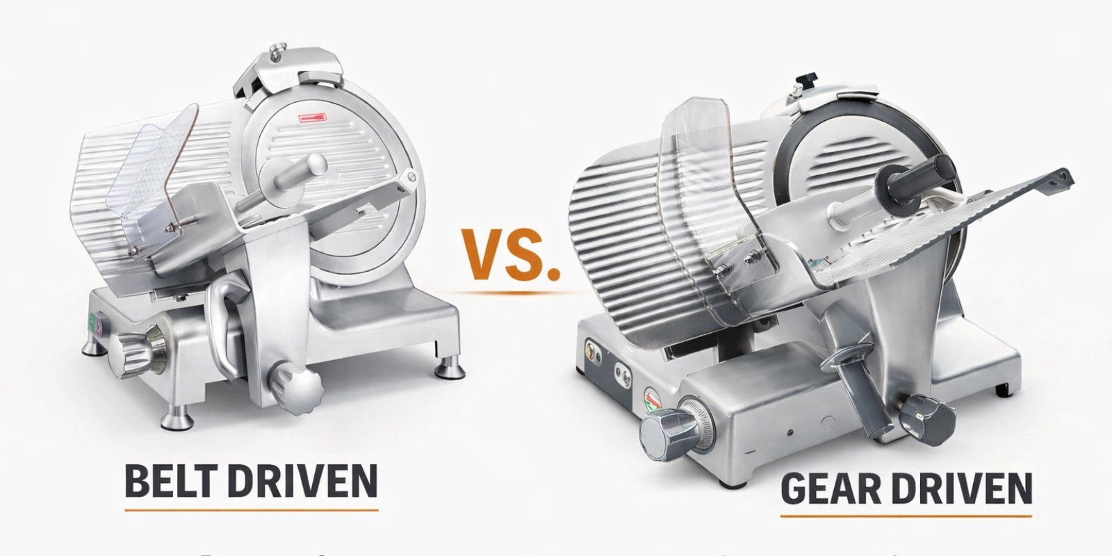 Belt Driven vs. Gear Driven Slicers: What’s the Difference?
