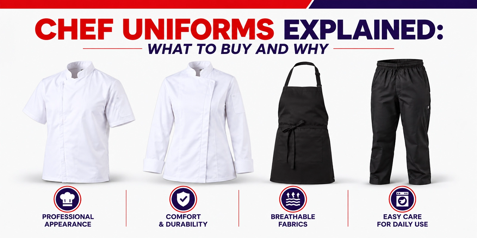 Chef Uniforms Explained: What to Buy and Why