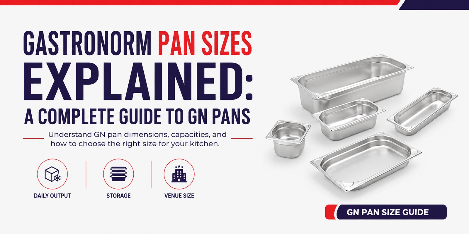 Gastronorm Pan Sizes Explained: A Complete Guide to GN Pans