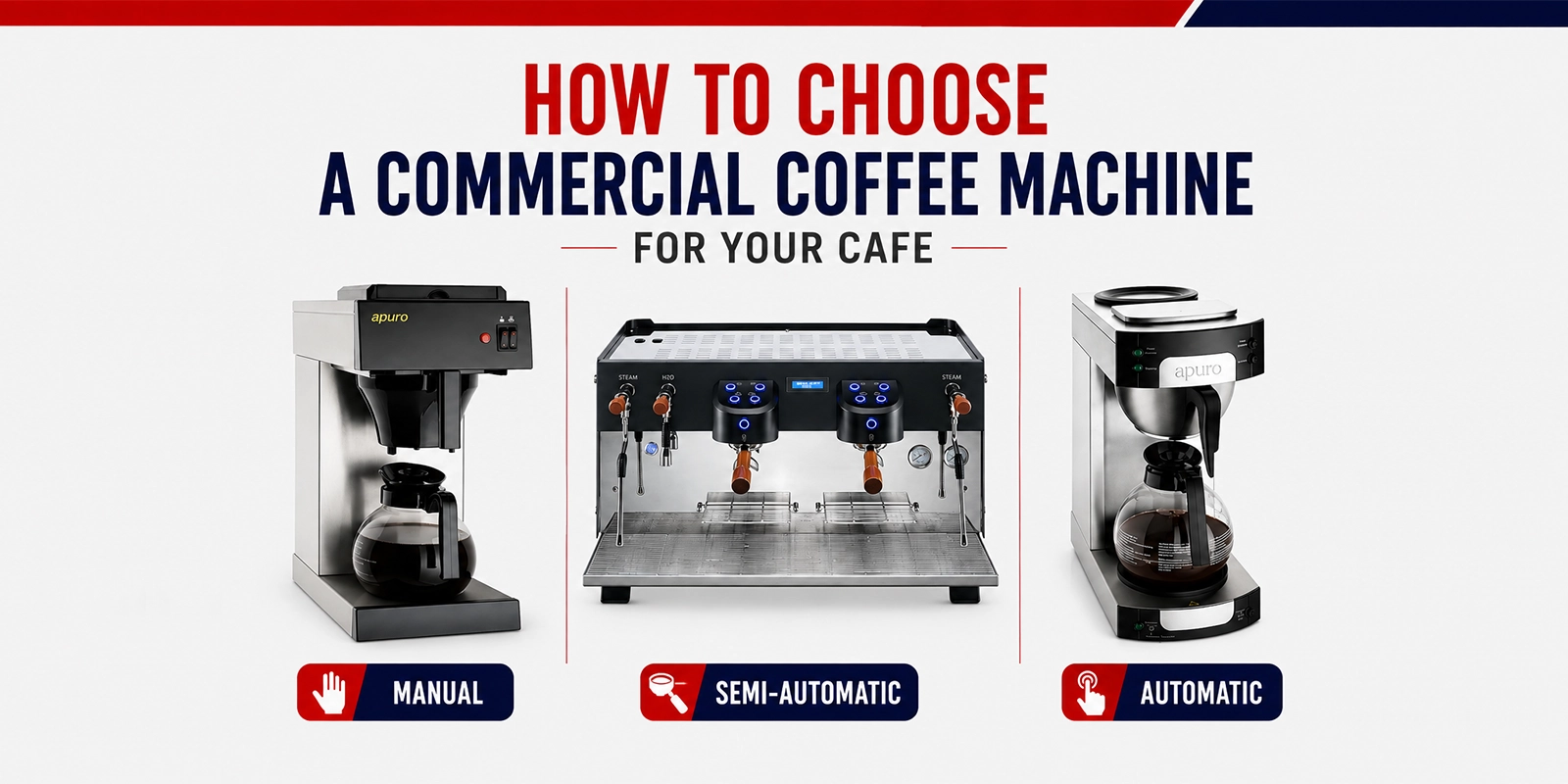 How to Choose a Commercial Coffee Machine for Your Cafe
