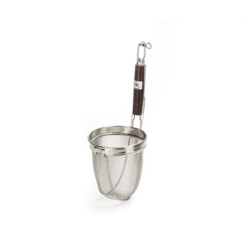 KK Noodle Basket with Round Bottom and Wood Handle - 140x165x380mm - 000782