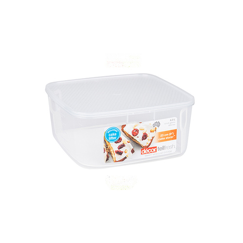 Decor Tellfresh Cake Storer 6lt with Lifter - 23cm - 001800