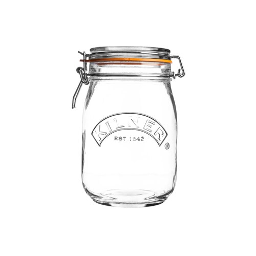Kilner Round Clip Top Jar 1 Litre - 01638