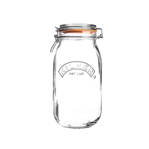 Kilner Round Clip Top Jar 2 Litre - 01640