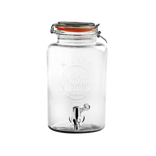 Kilner Round Storage Jar With Dispensing Tap 5 Litre - 01716