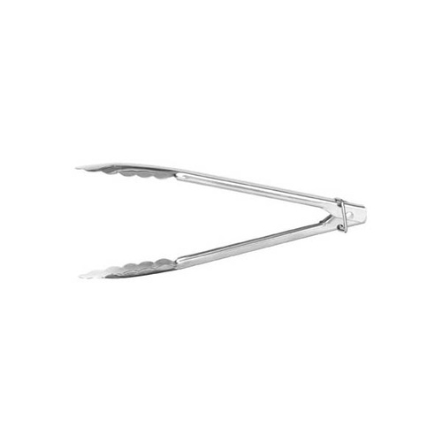 Chef Inox Tong - Utility with Clip Stainless Steel 300mm - 03074-C