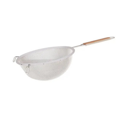 Metaltex Strainer - Fine Tin Mesh with Wood Handle 200mm - 03098