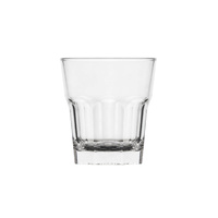 Polysafe Polycarbonate Rocks Double Old Fashioned Clear 350ml (Stackable) - (PS-35) - 0315035
