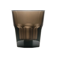 Polysafe Polycarbonate Rocks Tumbler Smoke 240ml (Stackable) - (PS-4 SMO) - 0315524