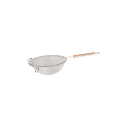 Metaltex Strainer - Medium Tin Mesh with Wood Handle 160mm - 03195