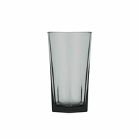 Polysafe Polycarbonate Jasper Smoke Highball 355ml (Certified, Stackable, Nucleated Base) - Box of 24 (PS-11 SMO) - 0321542