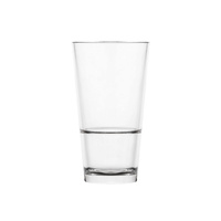 Polysafe Polycarbonate Colins Highball 425ml (Certified, Stackable, Nucleated Base) (PS-43) - 0331042