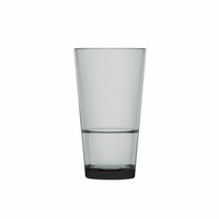 Polysafe Polycarbonate Colins Smoke Highball 355ml (Stackable)  (PS-42 SMO) - 0331535
