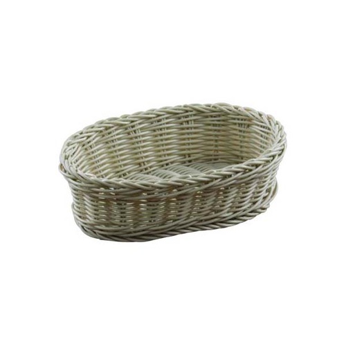 Chef Inox Bread Basket Polypropylene Oval 225x150x60mm - 04060
