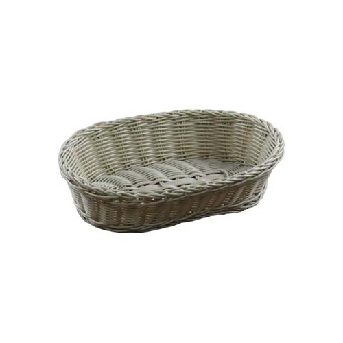 Chef Inox Bread Basket Polypropylene Oval 300x225x75mm - 04066