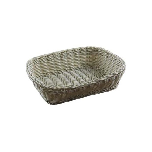 Chef Inox Bread Basket Polypropylene Rectangle 300x225x100mm - 04076
