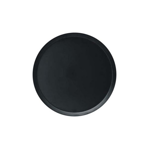 Chef Inox Cake Plate Black Polycarbonate 232x15mm - 04149