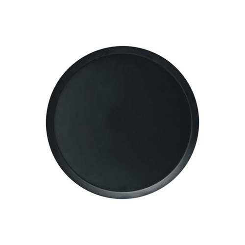 Chef Inox Cake Plate Black Polycarbonate 285x18mm - 04151