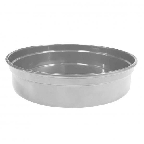Chef Inox Round Bar Tray - Silver Aluminium 240x50mm - 04200-SLV