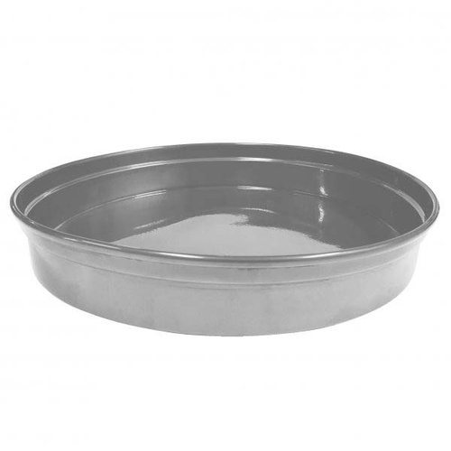 Chef Inox Round Bar Tray - Silver Aluminium 330x50mm - 04202-SLV
