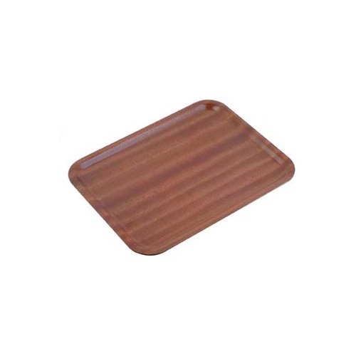 Chef Inox Tray - Wood 480x370mm Mahogany - 04250
