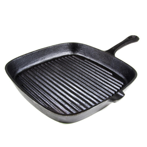 Chef Inox Cast Iron Square Skillet with Handles 230x230mm - 04650