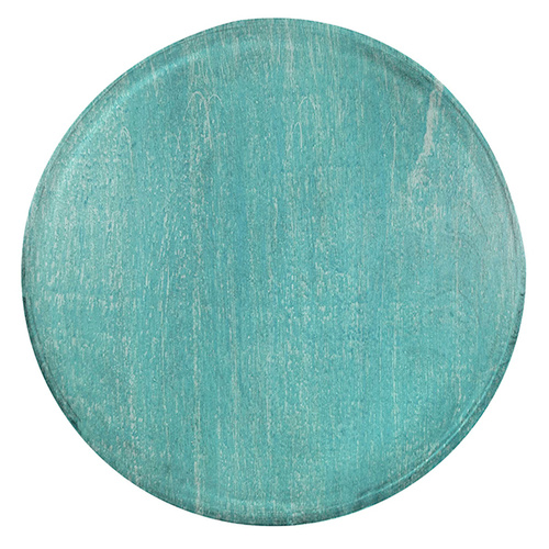 Chef Inox Mangowood Serving Board Round 300x15mm Aqua - 04810AQ
