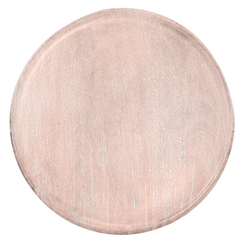 Chef Inox Mangowood Serving Board Round 300x15mm Coral - 04810CL