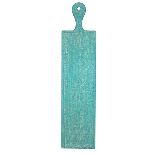 Chef Inox Mangowood Serving Board Rectangular with Handle 670x850x200mm Aqua - 04838AQ