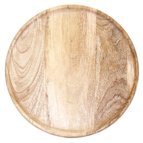 Chef Inox Mangowood Serving Board Round 300x15mm Natural - 04890