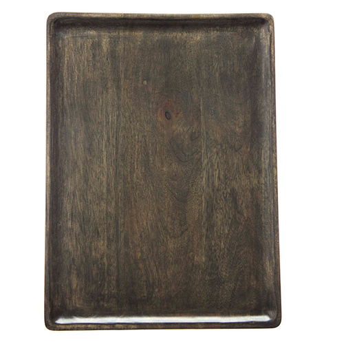 Chef Inox Mangowood Serving Board Rectangularangular 360x180x15mm Dark - 04949