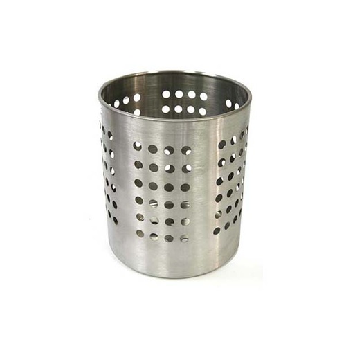 Chef Inox Flatware/Utensil Cylinder Satin Finish -  Stainless Steel 120x180mm - 05252