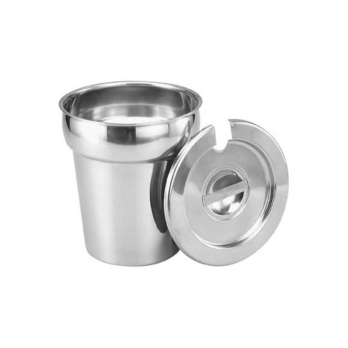 Chef Inox Steam Table Insert -  Stainless Steel 4.0Lt (No Lid Included) - 05806