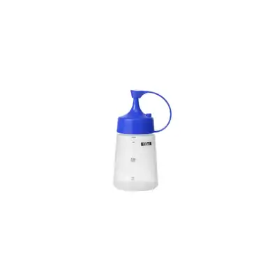 Chef Inox Soft Squeeze Bottle W/Blue Cap 180ml (Box of 10) - 06825