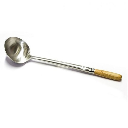 Stainless Steel Ladle with Wooden Handle - Capacity 600ml - 072926
