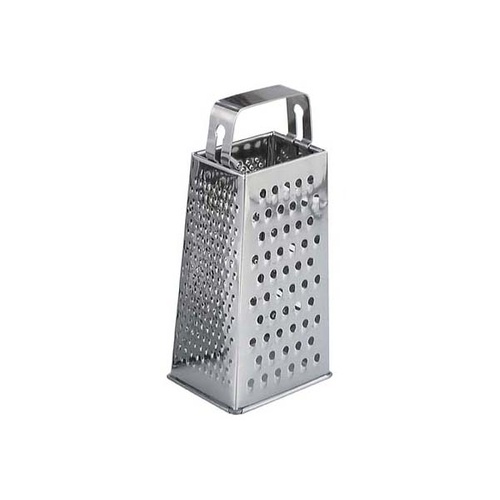 Chef Inox Grater - Stainless Steel 4 Sided Stainless Steel Strip Handle 170mm - 07340