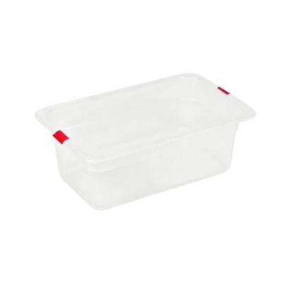 KK Gastronorm Pan Polypropylene 1/4 Size With Lid 265x160x105mm / 2L - 075981