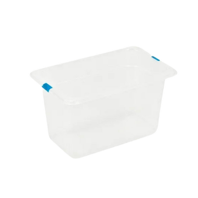 KK Gastronorm Pan Polypropylene 1/4 Size With Lid 265x162x150mm/ 3.72L - 075982