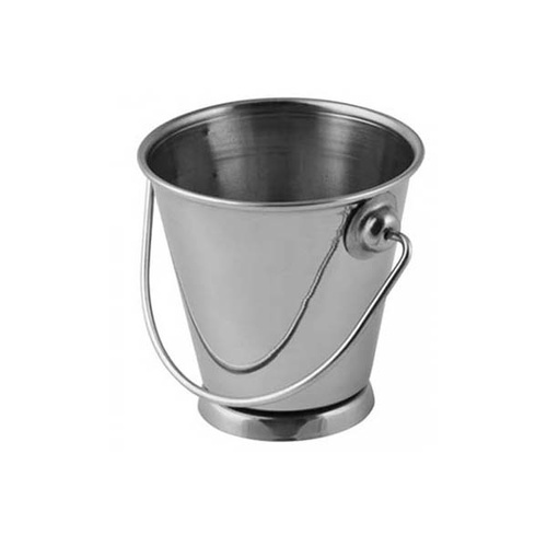 Chef Inox Mini Serving Pail Footed Stainless Steel 70x70mm - 07679