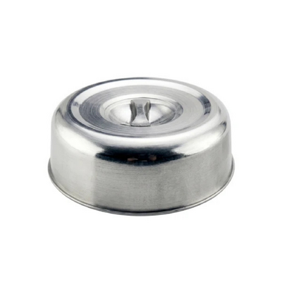 Chef Inox Serve Stainless Steel Round Plate Cover 260x260x63mm - 07735