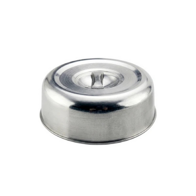 Chef Inox Serve Stainless Steel Round Plate Cover 240x240x60mm - 07736