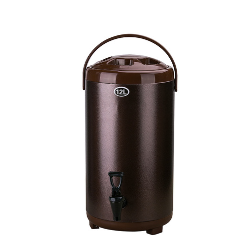 KK Drink Dispenser Brown S/S - 12L - 078241