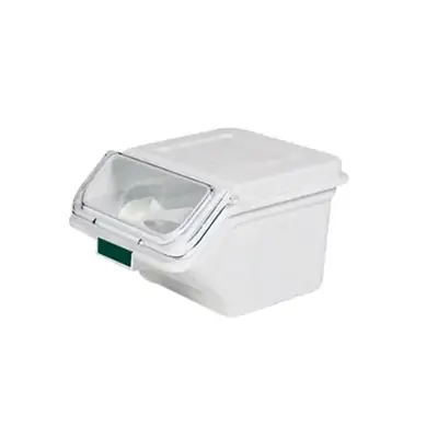 KK Polyethylene Ingredient Bin White - 375x295x220mm/ 8L - 078685