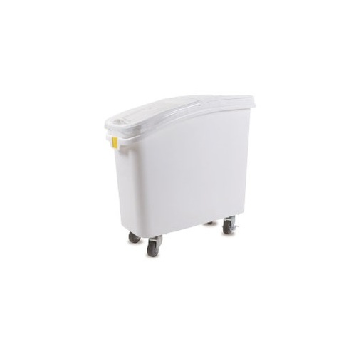 KK Polyethylene Ingredient Bin White - 760x335x760mm/ 81L - 080019