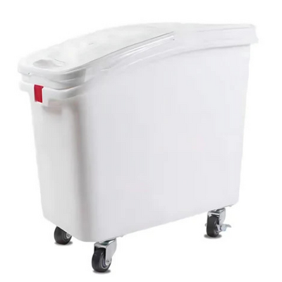 KK Polyethylene Ingredient Bin White - 760x404x760mm/ 102L - 080020