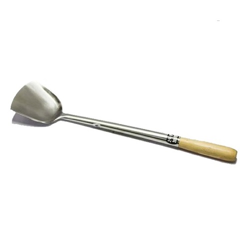 Stainless Steel Spatula with Wooden Handle - 540mm - 080696