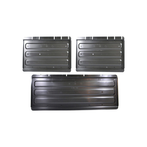 Unica Trolley Panel Set Black (To Suit 09603) - 09618