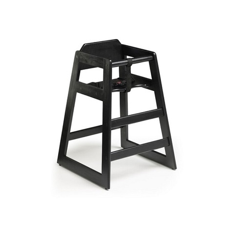 Chef Inox High Chair  -  Black - 09803