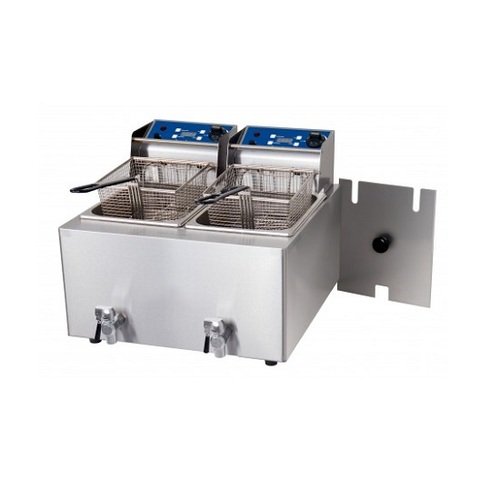 Birko Fryer 1001004 - Double 8L - with Tap - 1001004