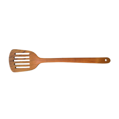 Alam Haruka Teak Wooden Slotted Turner - 350mm - 100503